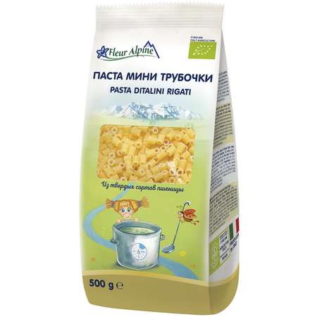 Макароны Fleur Alpine мини-трубочки 500г