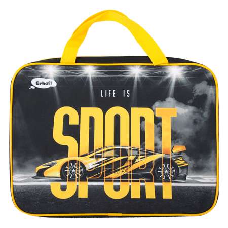 Папка Erhaft Sport А4 c ручкой