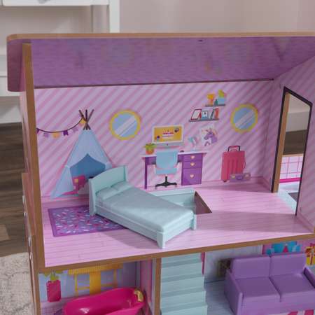 Кукольный домик KidKraft Лолли с мебелью 10 предметов 10169_KE