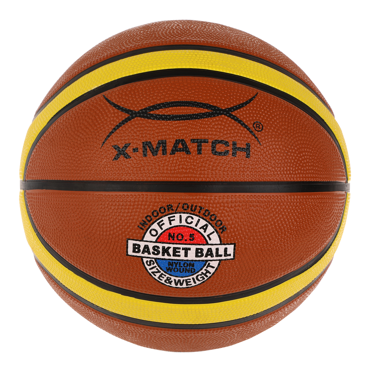 Мяч X-Match баскетбольный размер 5 - фото 1