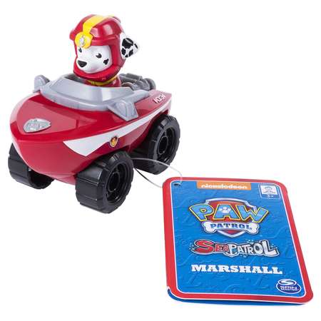 Машинка Paw Patrol со щенком SeaPtrlMarshall 6040907/20095487