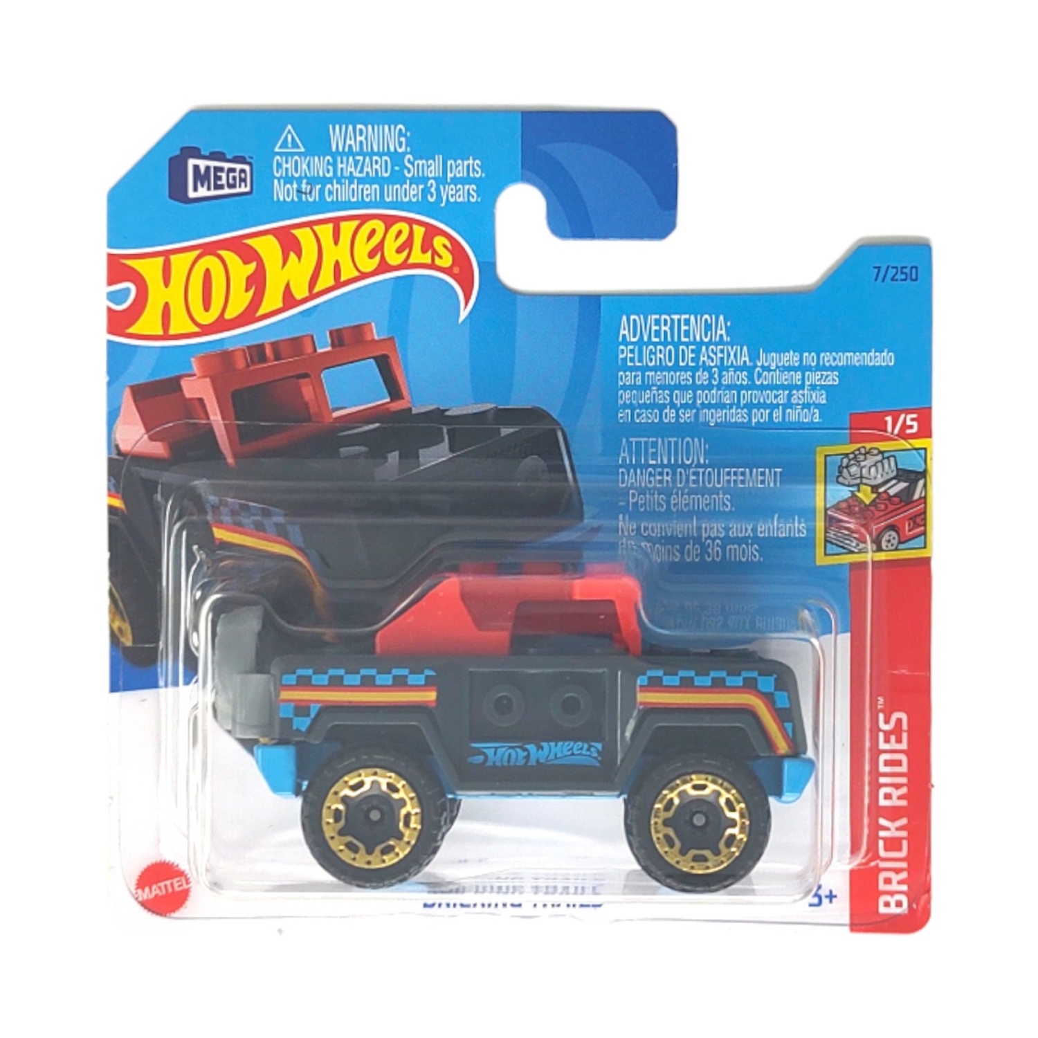 Игрушечная машинка Hot Wheels bricking trails купить по цене 349 ₽ в  интернет-магазине Детский мир