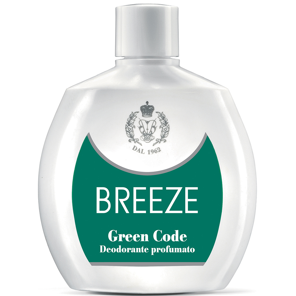 Дезодорант парфюмированный BREEZE green code 100мл - фото 1