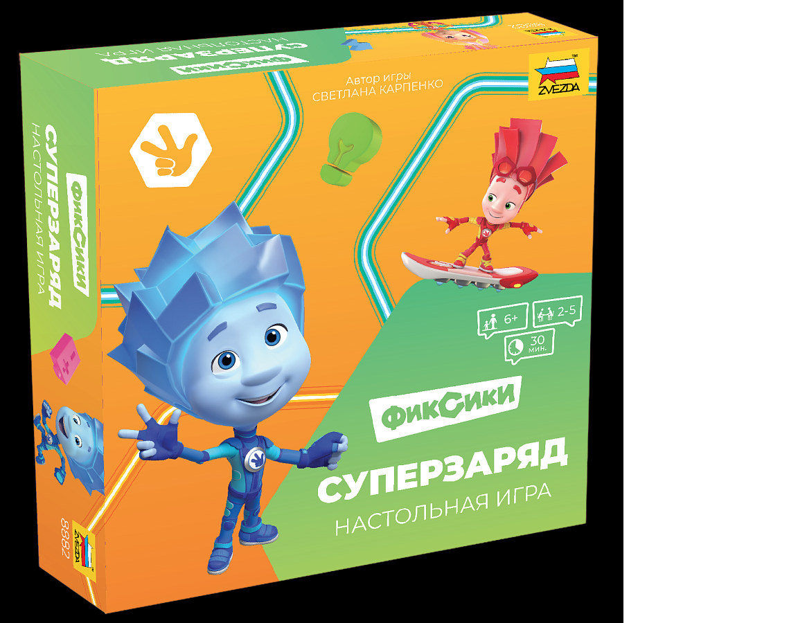 Настольная игра Звезда Фиксики. Суперзаряд - фото 1