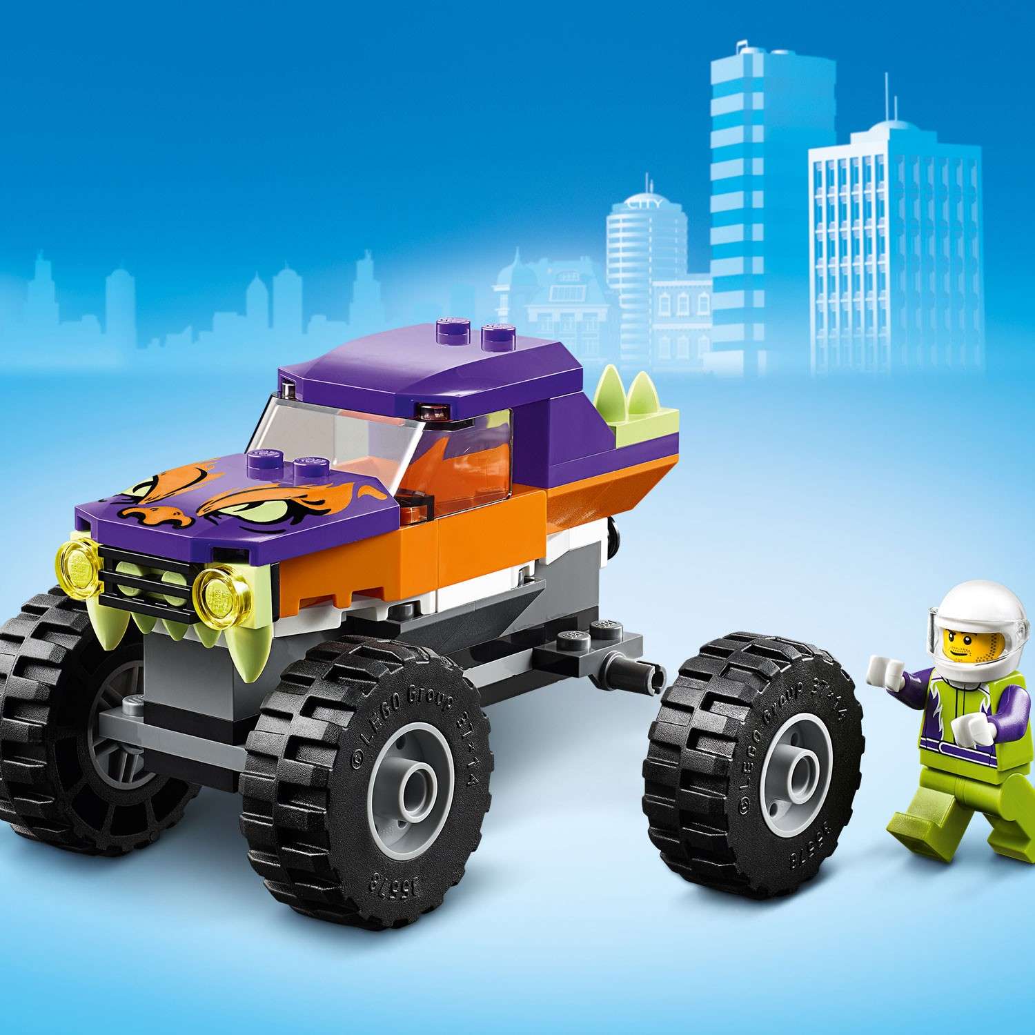 Конструктор LEGO City Great Vehicles Монстр-трак 60251 - фото 8