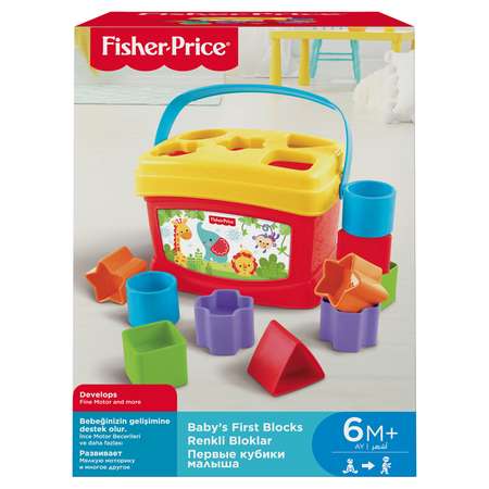 Fisher Price Первые кубики малыша