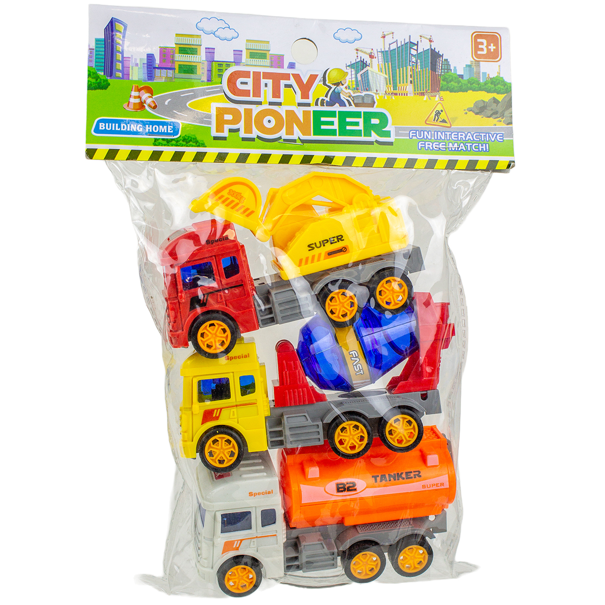 Игровой набор Story Game CITY PIONEER инерционный FH-850 - фото 3