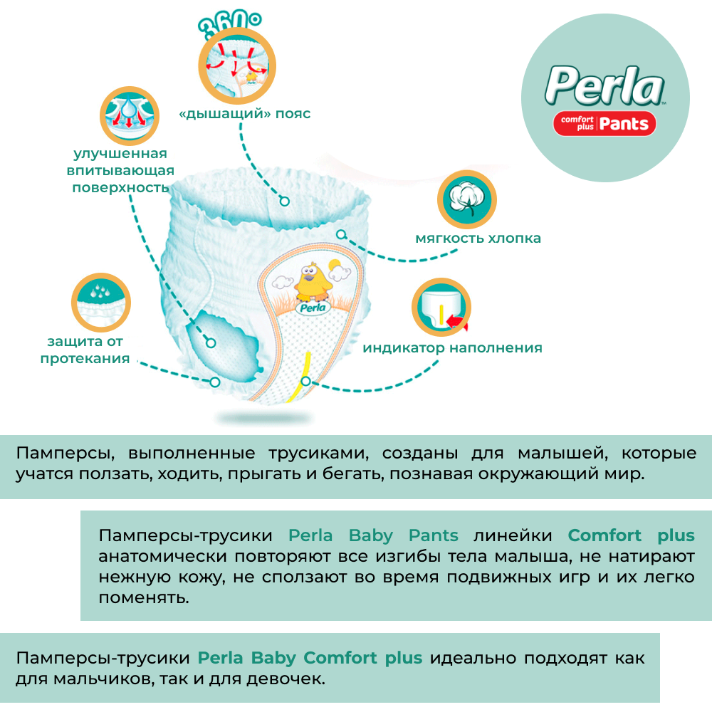 Трусики Perla 40 шт. 5 - фото 3