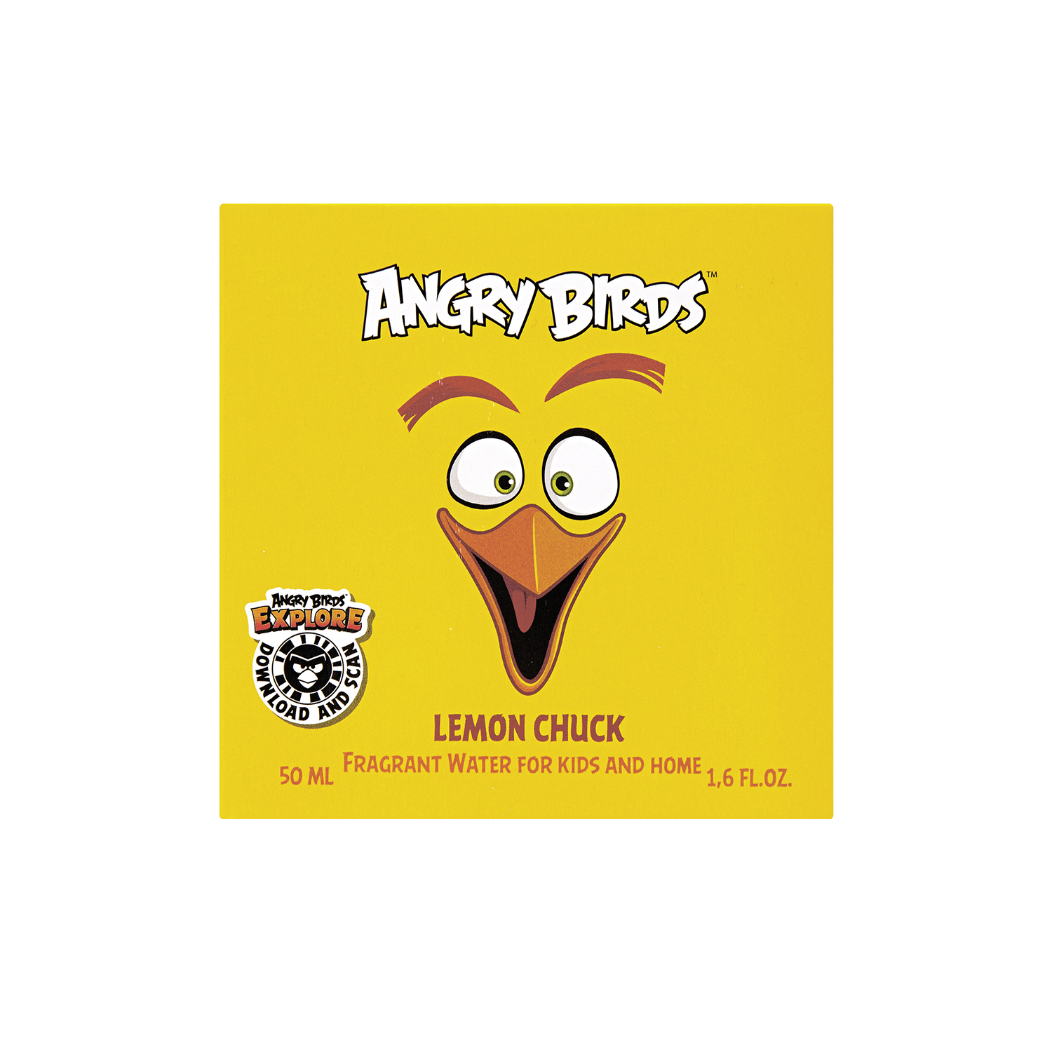 Душистая вода Angry Birds Для детей - Lemon Chuck/Чак Лимон купить по цене  337 ₽ в интернет-магазине Детский мир