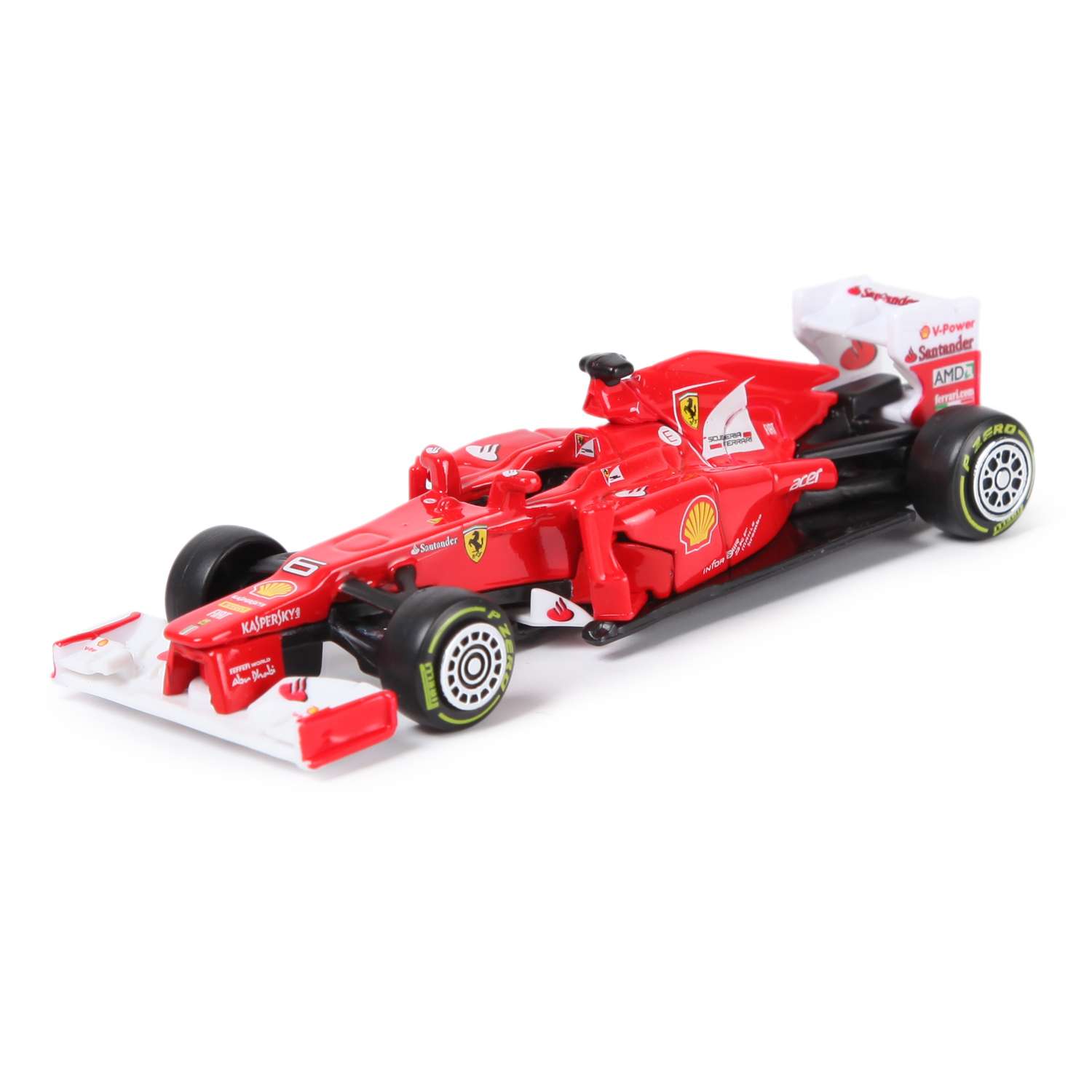 Машина BBurago 1:43 Ferrari Racing F2012 18-31135W 18-31135W - фото 1