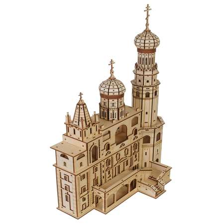 Сборная модель деревянная TADIWOOD Колокольня Ивана Великого Московского Кремля 52 см. 350 деталей