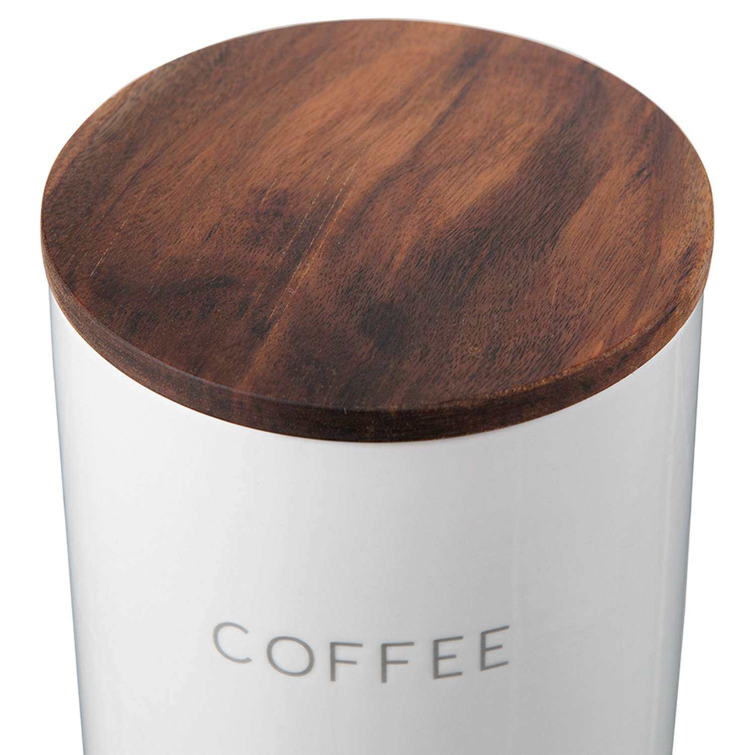 Контейнер для хранения Smart Solutions кофе 0.65 л с деревянной крышкой - фото 8