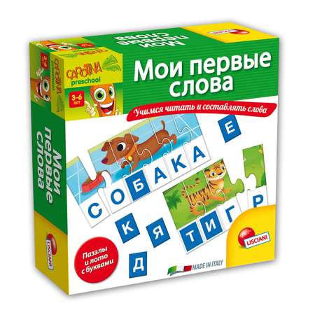 Игра развивающая LISCIANI Мои первые слова R55074