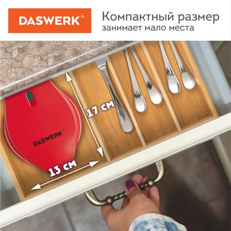 Вафельница DASWERK электрическая для венских и бельгийских вафель