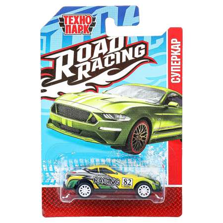 Автомобиль Технопарк Road Racing красный