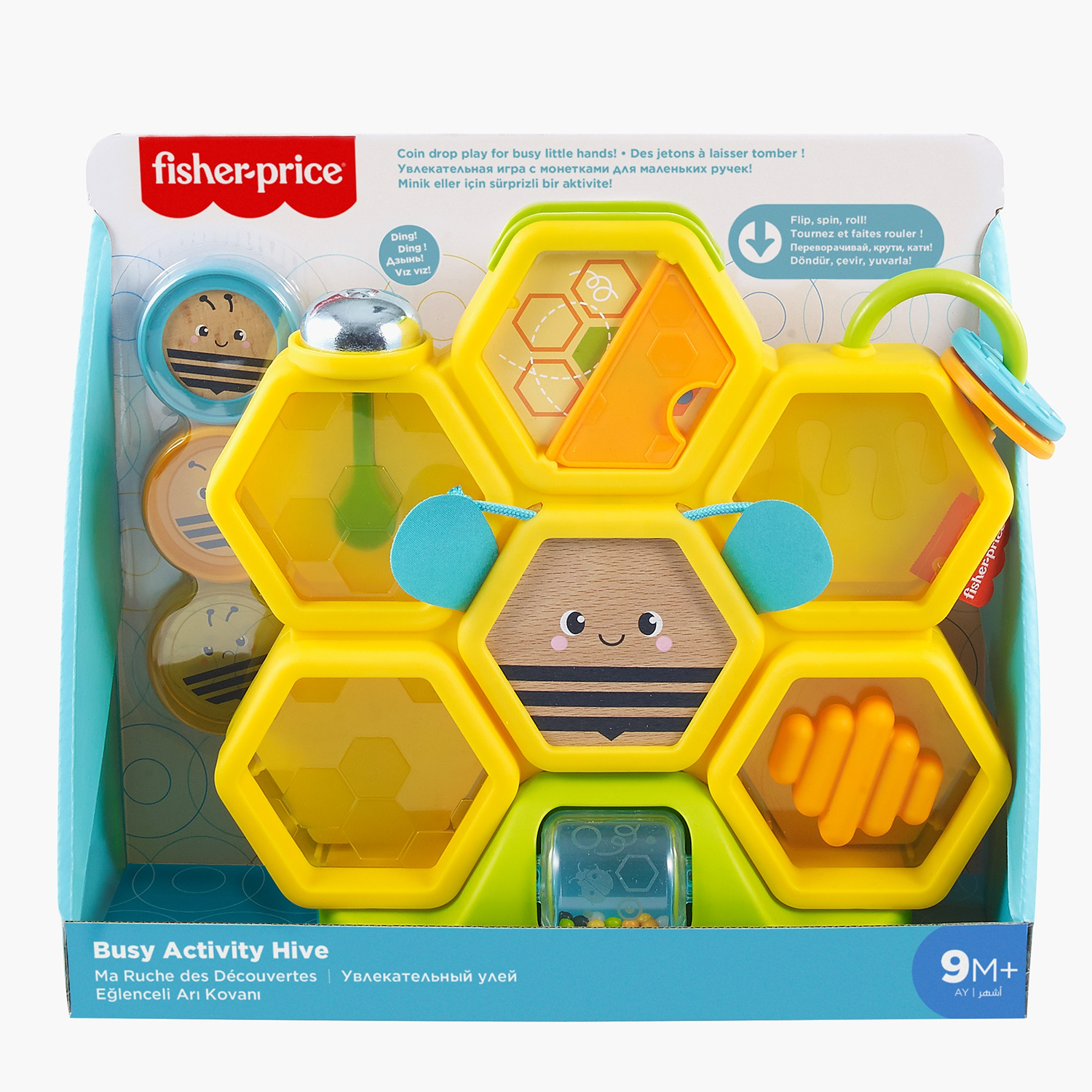 Игрушка развивающая Fisher Price Пчелиный улей GJW27 - фото 15