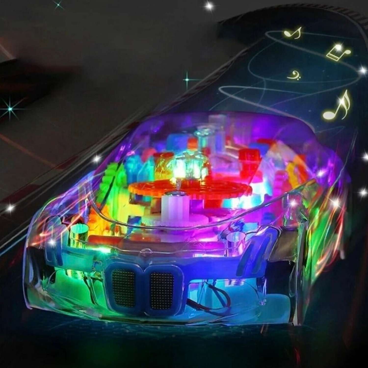 Машинка SHANTOU со световыми и музыкальными эффектами 1003-014 - фото 5