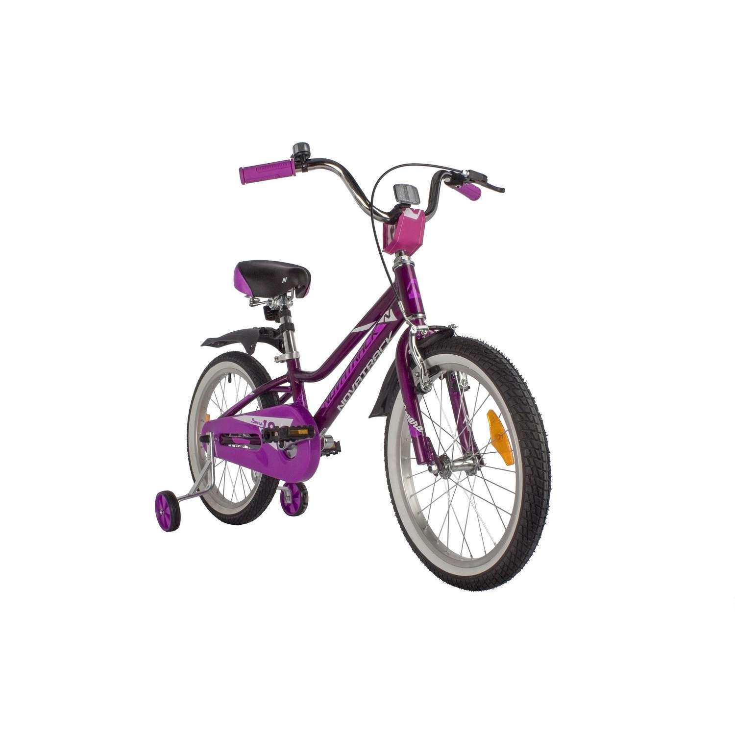 Велосипед 18 фиолетовый. NOVATRACK NOVARA - фото 2