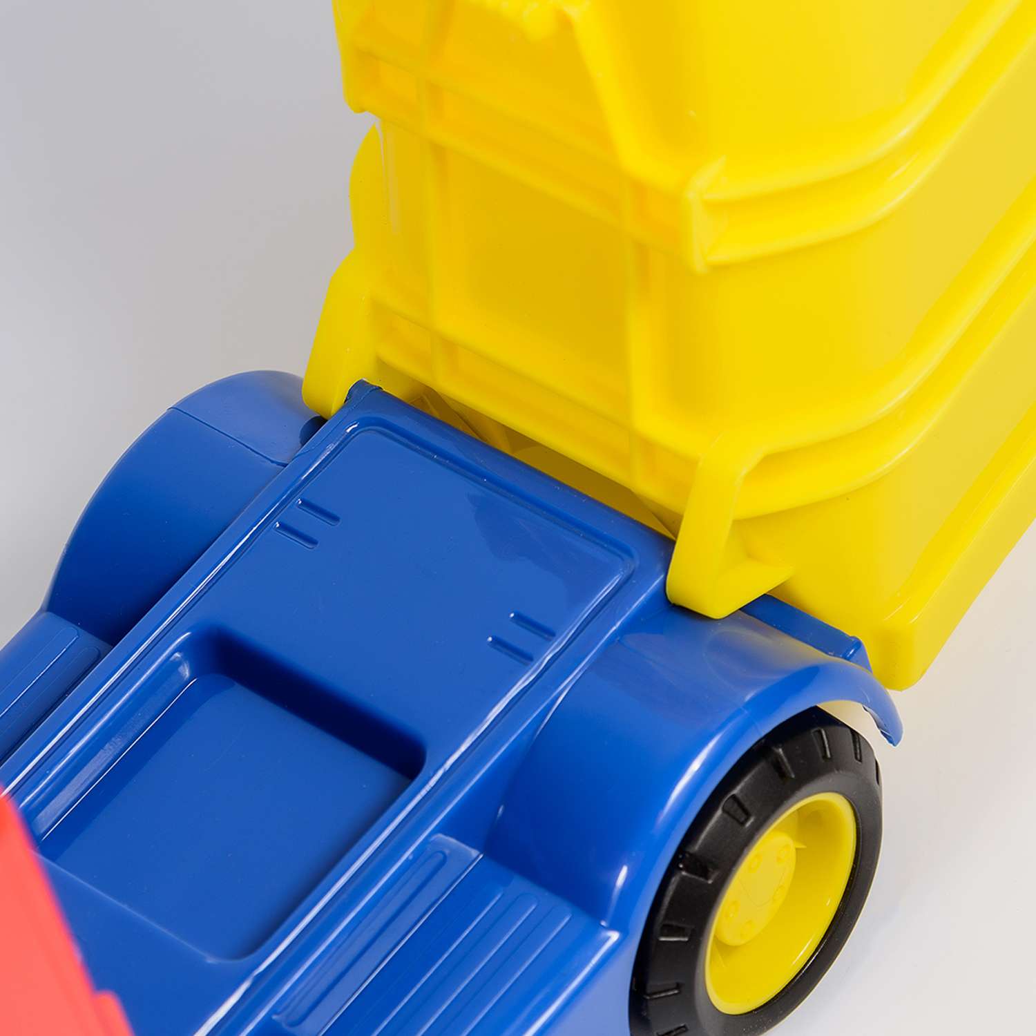 Машинка детская грузовик Green Plast Самосвал игрушечный - фото 5