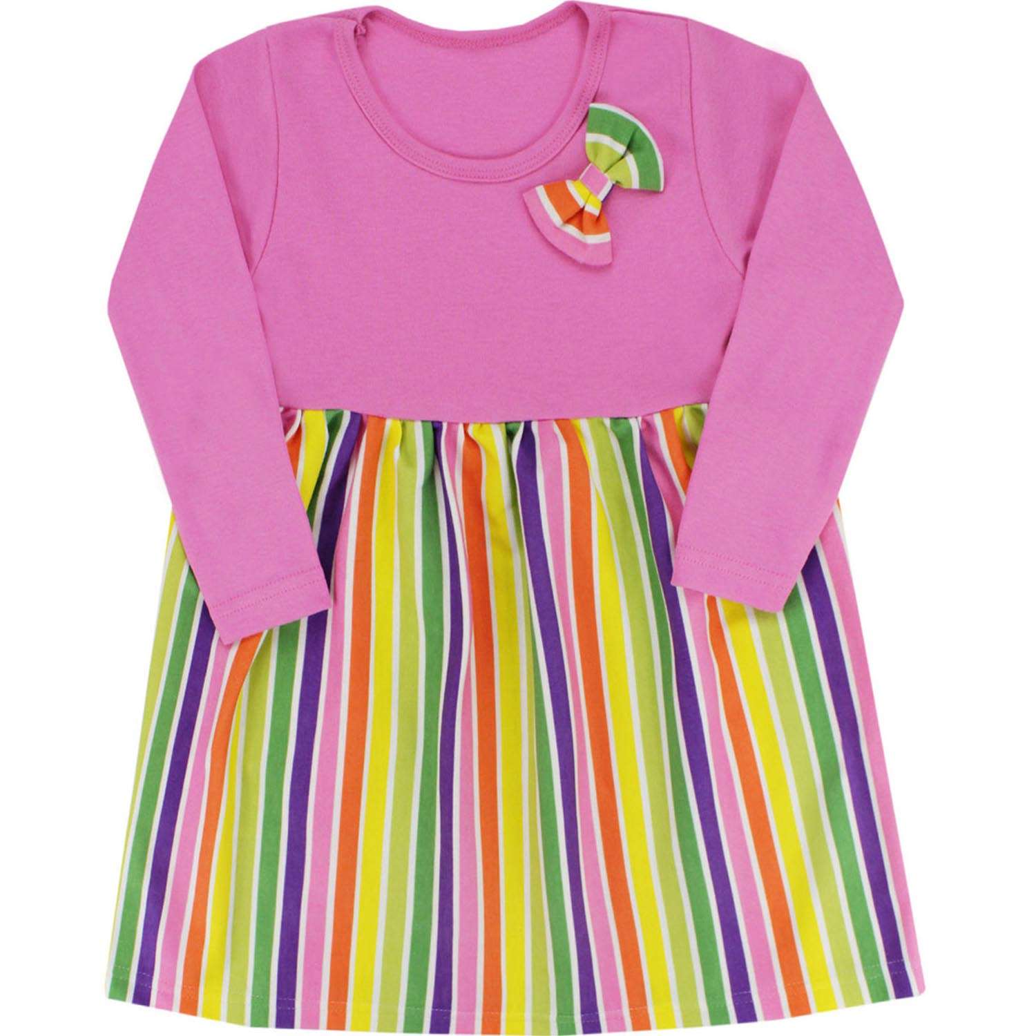 Платье Babycollection 00-00021735 розовый - фото 1