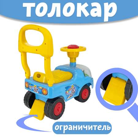 Машина каталка Нижегородская игрушка 134 Голубая