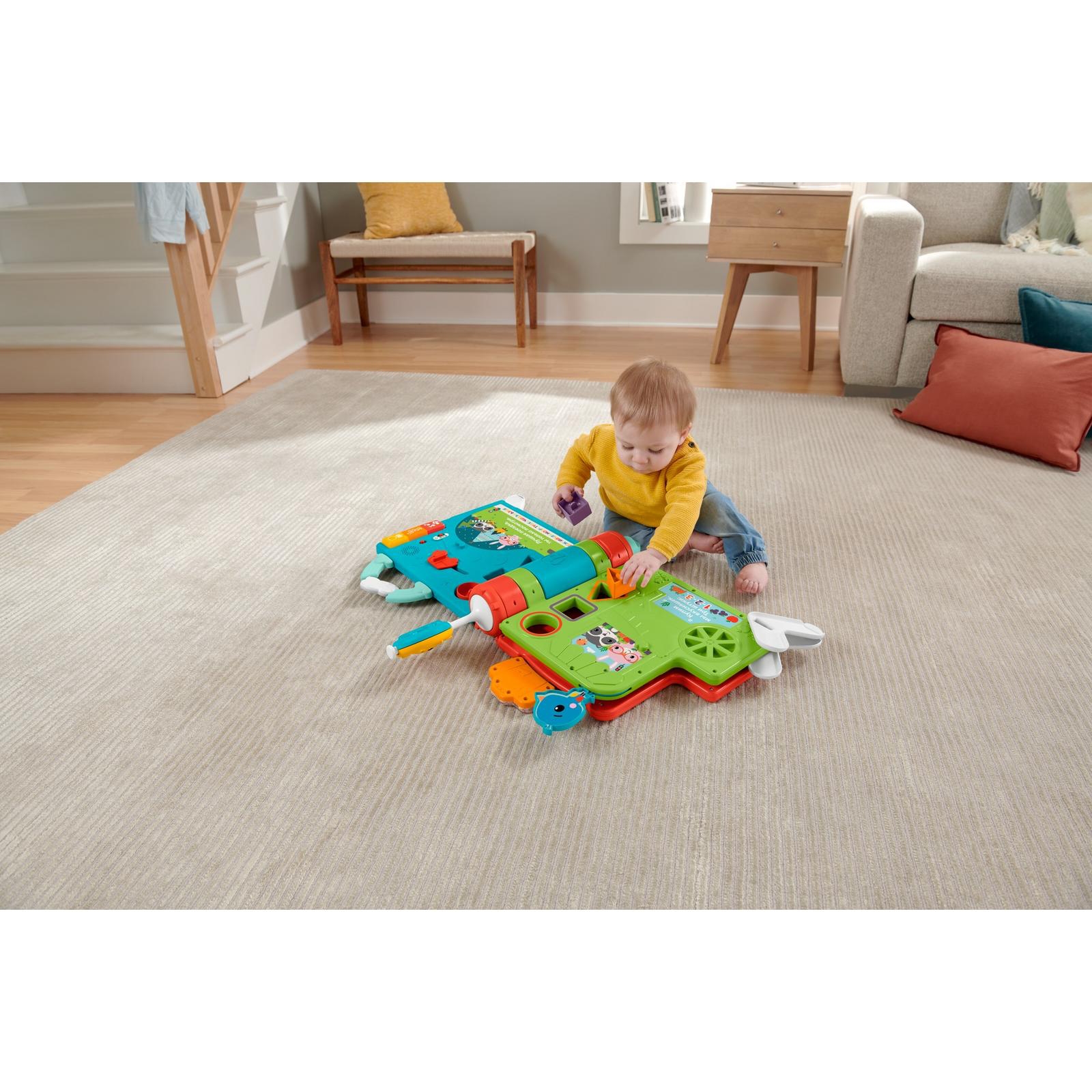 Игрушка Fisher Price Книга познавательная поездка HCL02 - фото 19