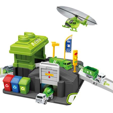 Набор игровой Funky Toys Городская служба Зеленый FT0002140