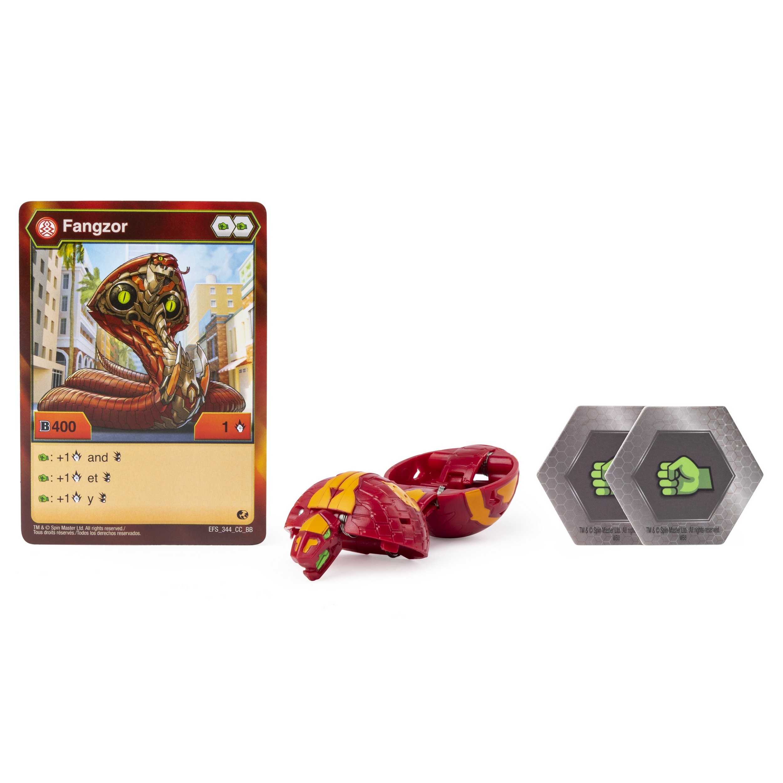 Фигурка-трансформер Bakugan Cobra Red 6045148/20108796 - фото 3