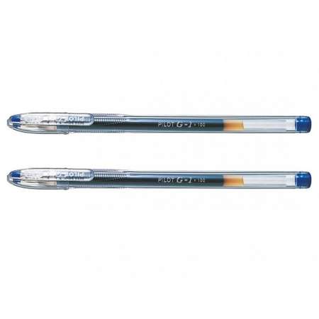 Ручка гелевая синие чернила PILOT BL-G1-5T-L