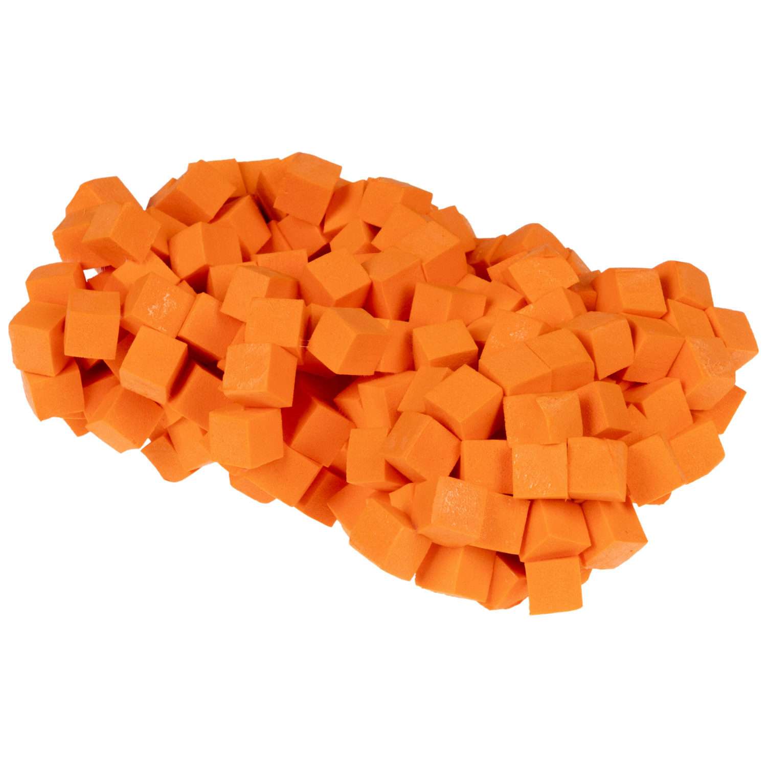 Конструктор пластилин 1TOY Gummy blocks антистресс оранжевый - фото 5