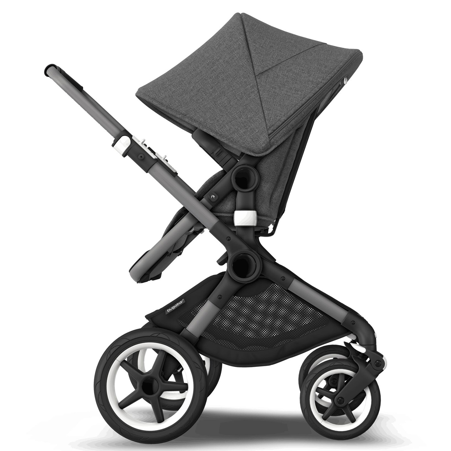 Коляска 2в1 Bugaboo Fox3 Complete Graphite Grey Melange-Grey Melange 2306010001 - фото 15