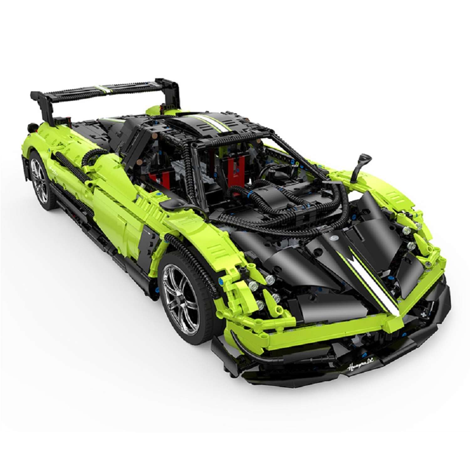 Конструктор Rastar 1:8 Pagani Huayra BC Зеленый 2934элементов - фото 5