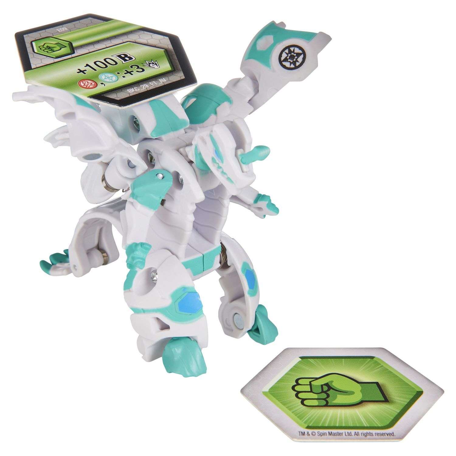 Фигурка-трансформер Bakugan S2 Ультра DragonoidWhite 6055885/20124294 - фото 3