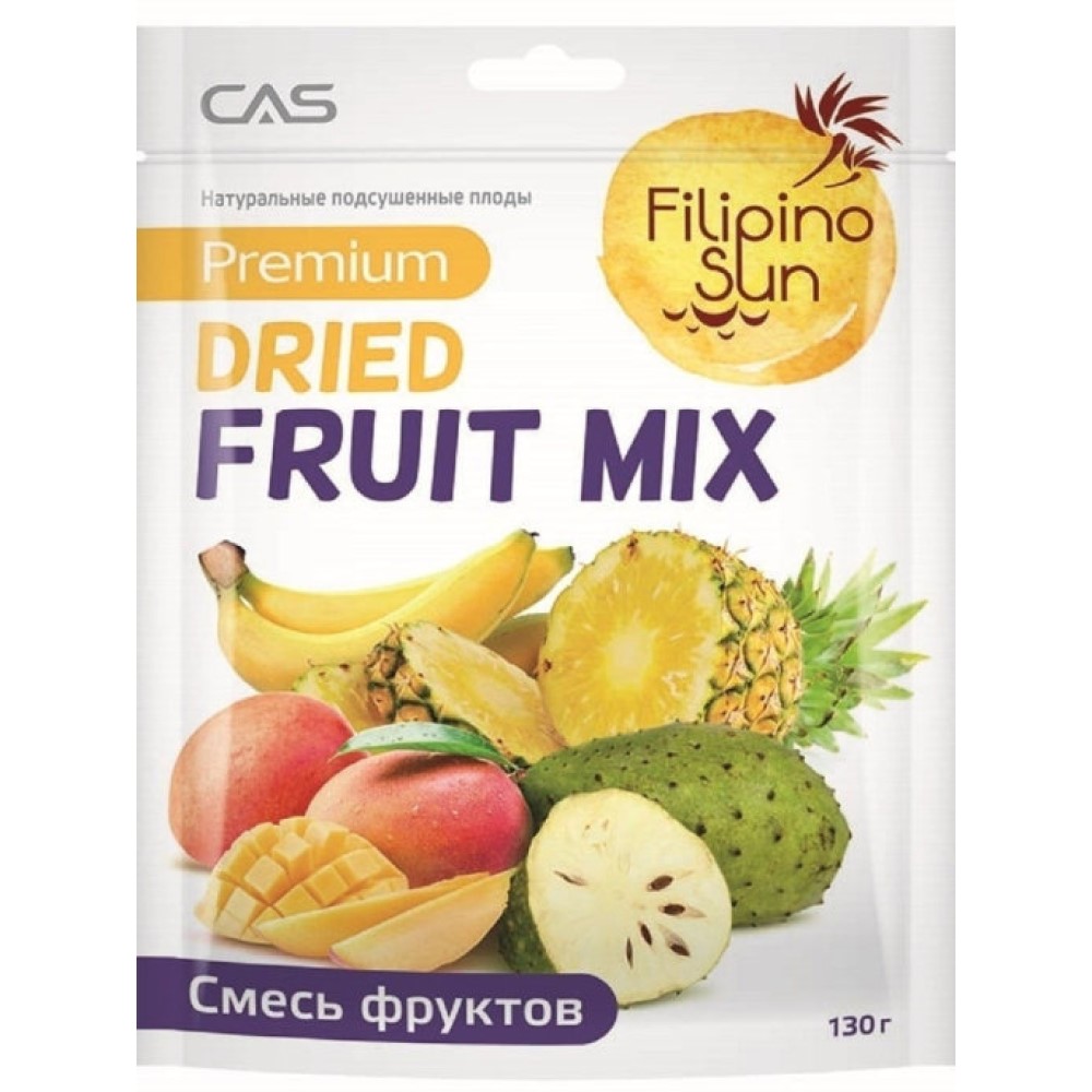 Сухофрукты Filipino Sun Фруктовый микс сушеный 130 гр - фото 1