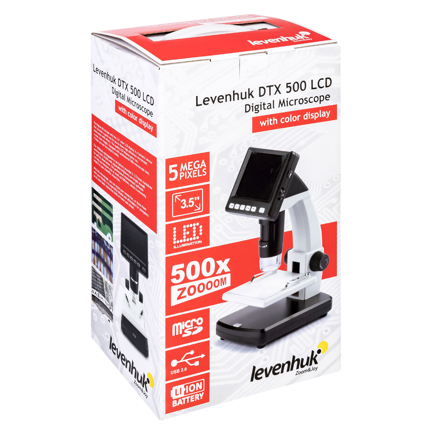 Микроскоп цифровой Levenhuk DTX 500 LCD - фото 12