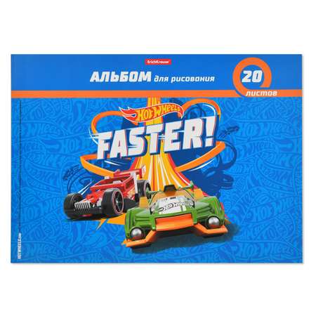 Альбом Barbie Hot Wheels Faster А4 40л в ассортименте 45150