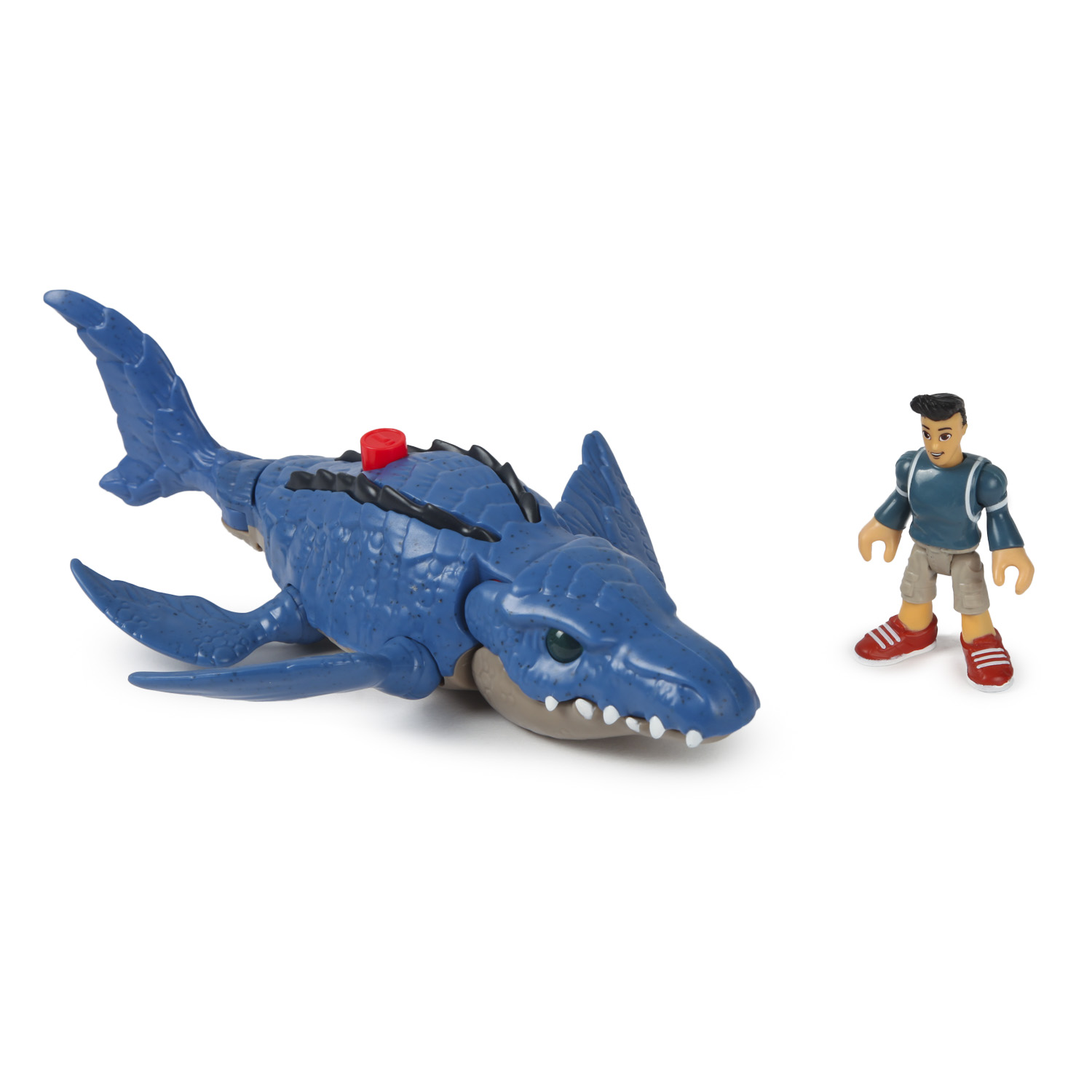 Фигурка Imaginext Jurassic World Мозазавр и Кенджи купить по цене 1199 ₽ в  интернет-магазине Детский мир