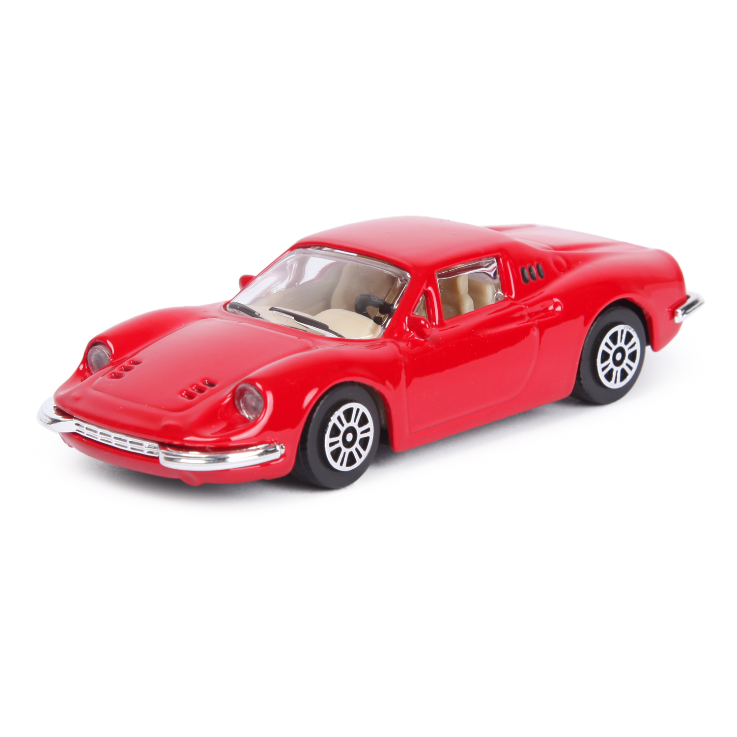 Машина BBurago 1:43 Ferrari Dino 246Gt 18-31105W купить по цене 199 ₽ в  интернет-магазине Детский мир