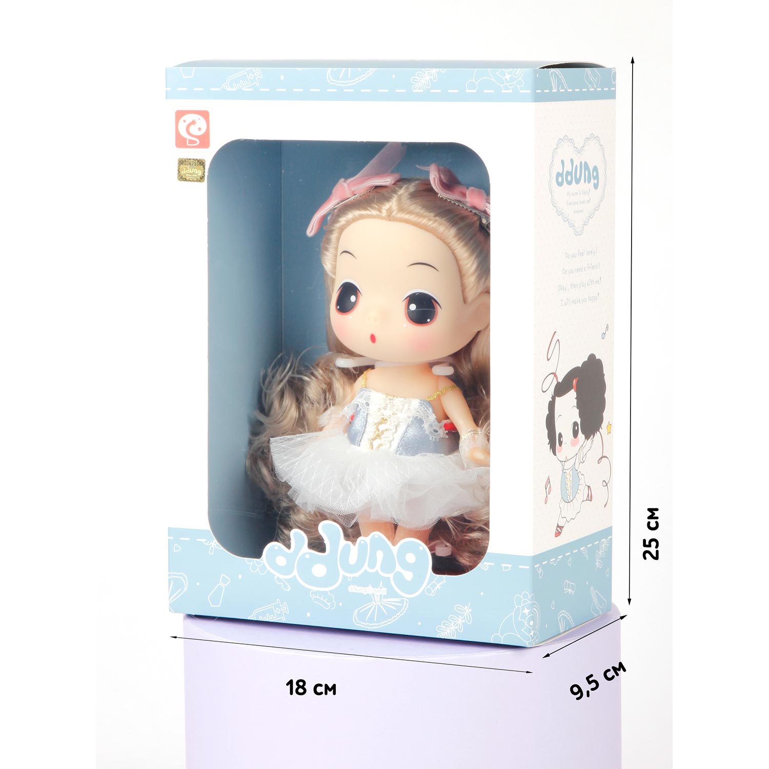 Кукла DDung Балерина 18 см корейская игрушка аниме FDE1848 - фото 11
