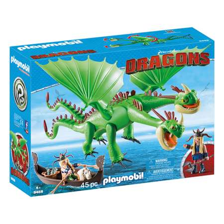 Конструктор Playmobil Dragons Забияка и Задирака 9458pm