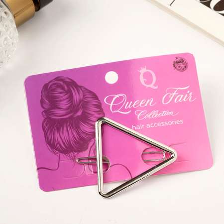 Зажим для волос Queen fair «Либерти экстра» треугольник