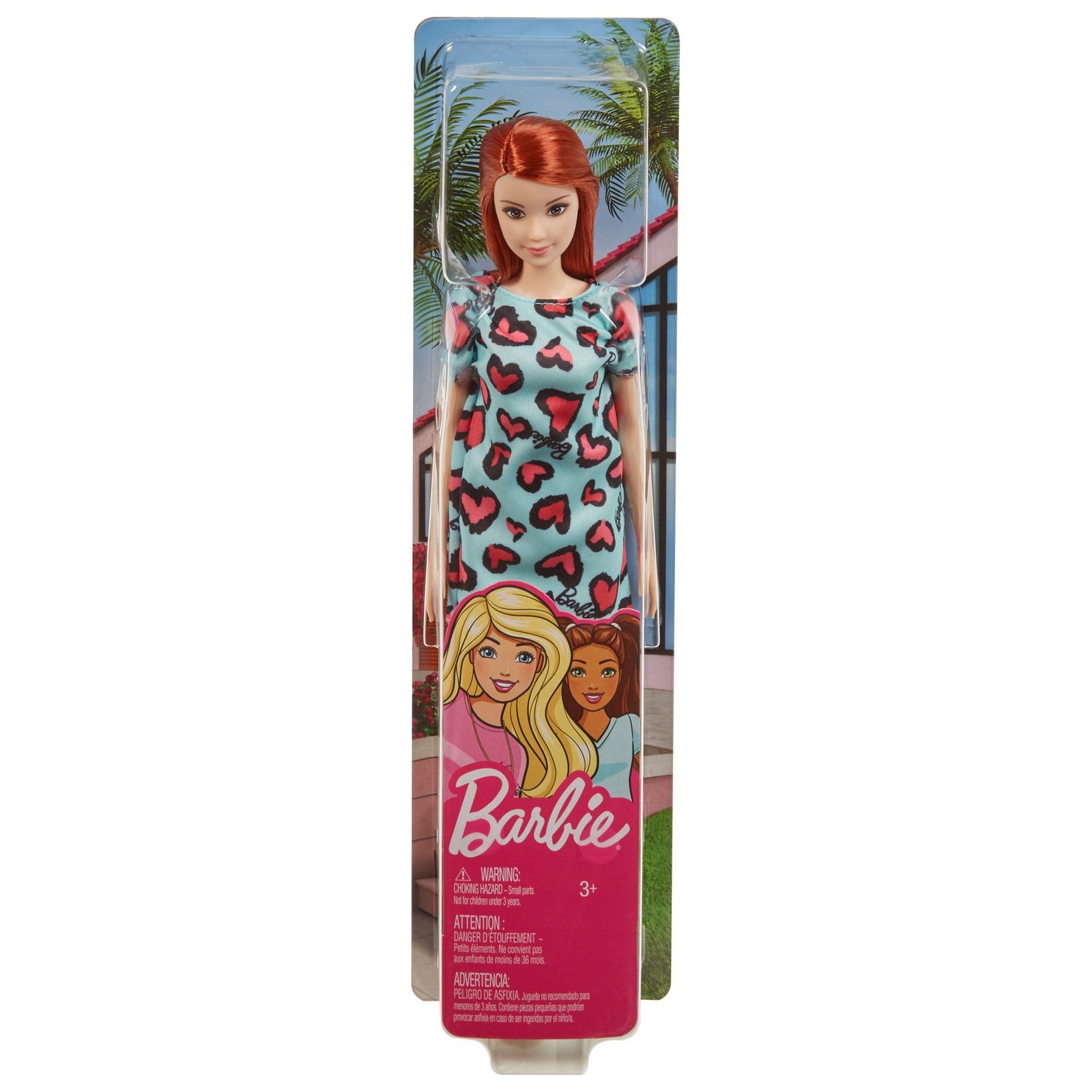 Кукла Barbie Игра с модой в голубом платье GHW48 DTF41/T7439 - фото 2