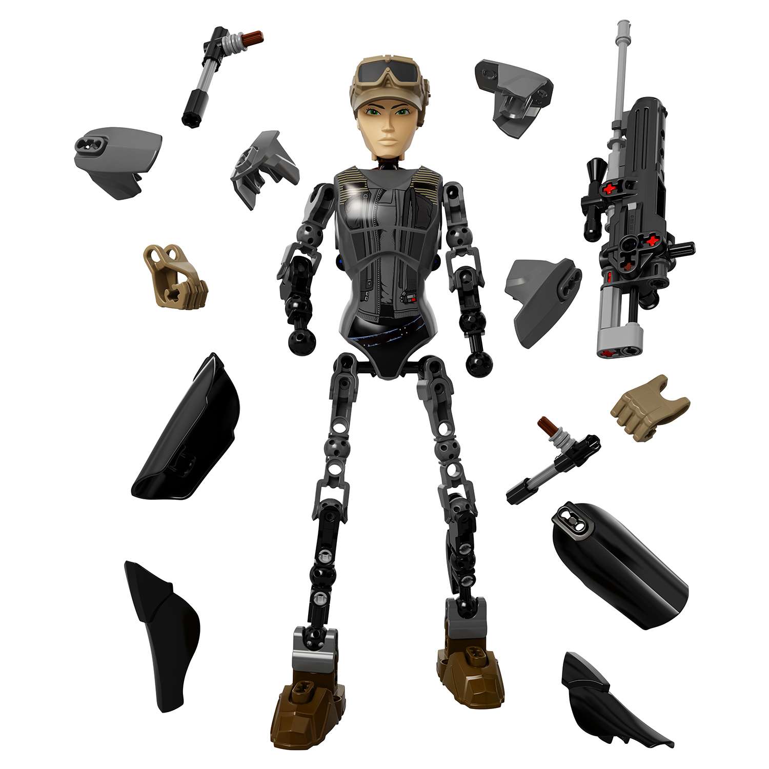 Конструктор LEGO Star Wars Сержант Джин Эрсо блочный - фото 4