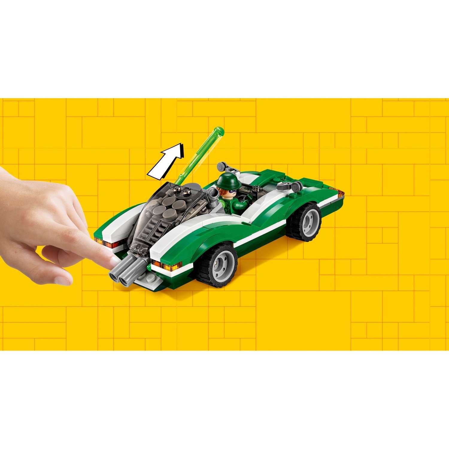 Конструктор LEGO Batman Movie Гоночный автомобиль Загадочника (70903) - фото 7