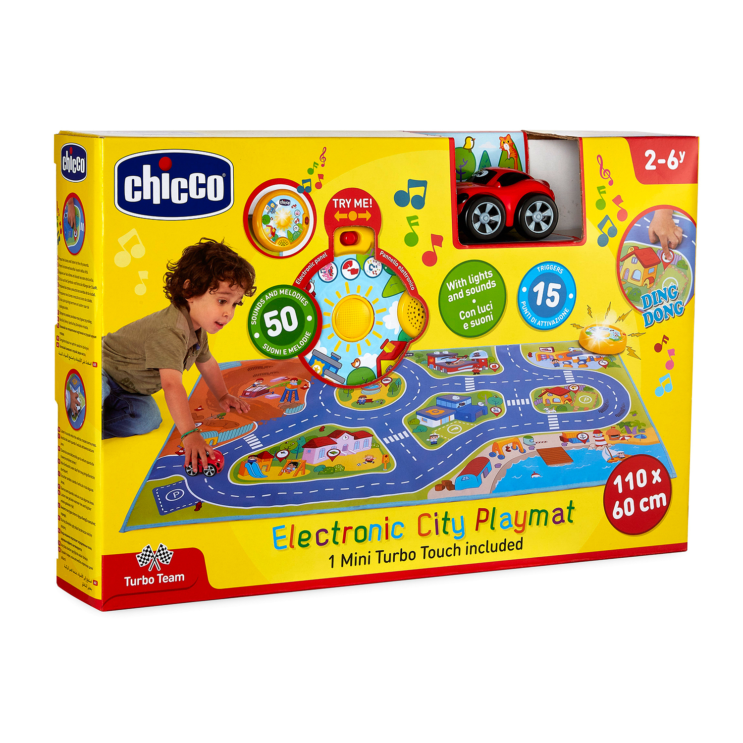 Коврик игровой Chicco Город 00009700000000 - фото 3