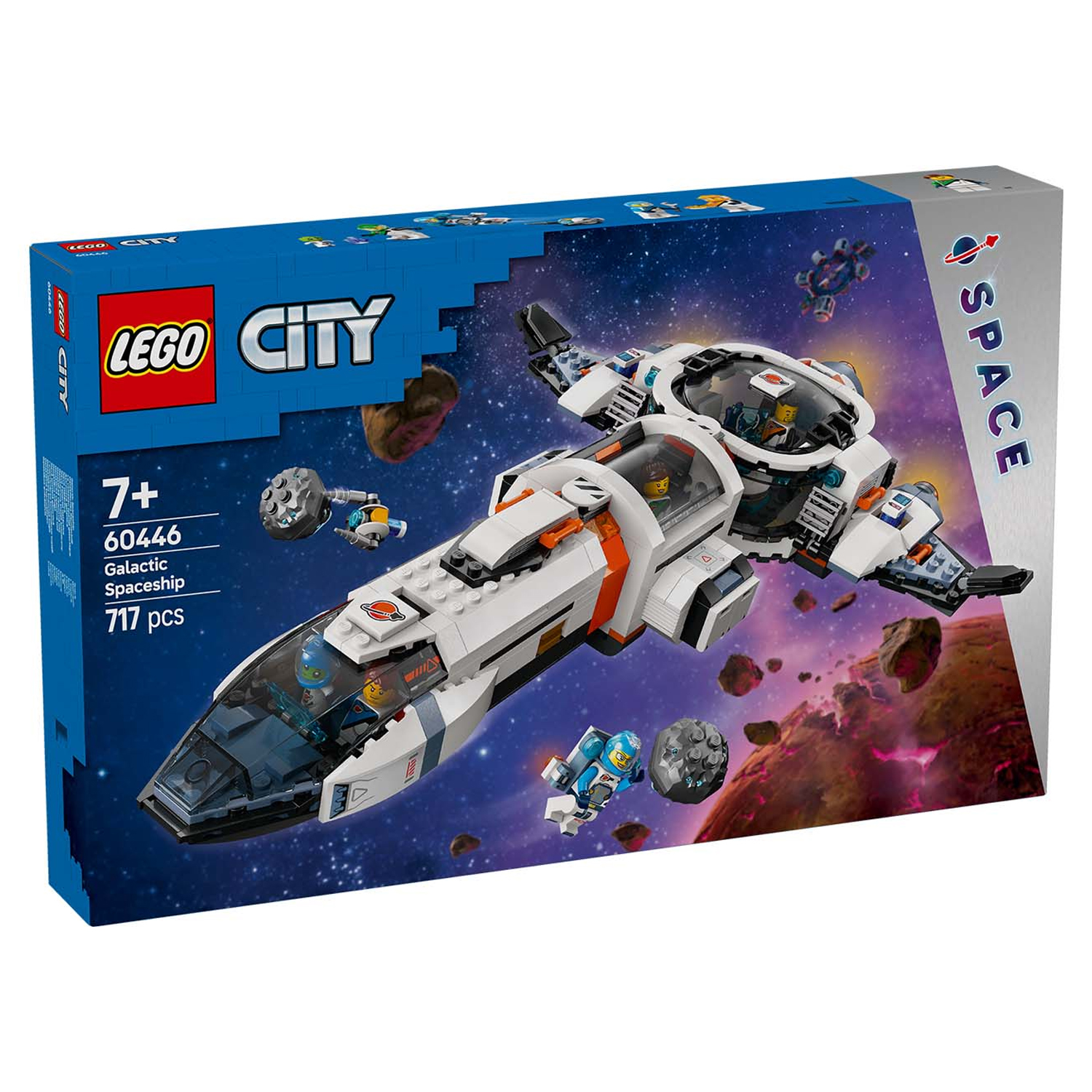 Конструктор детский LEGO City Модульный галактический корабль - фото 10