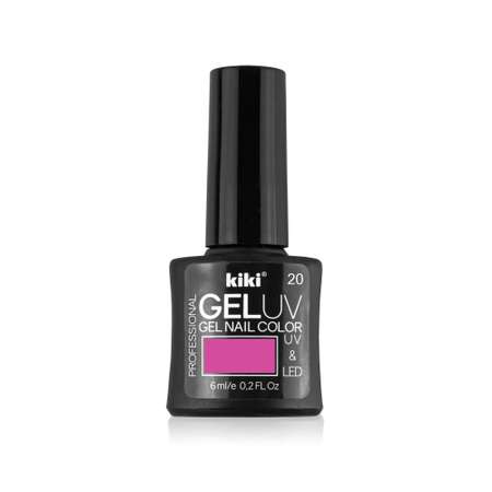 Гель-лак для ногтей Kiki GEL UV LED 20 темно-розовый