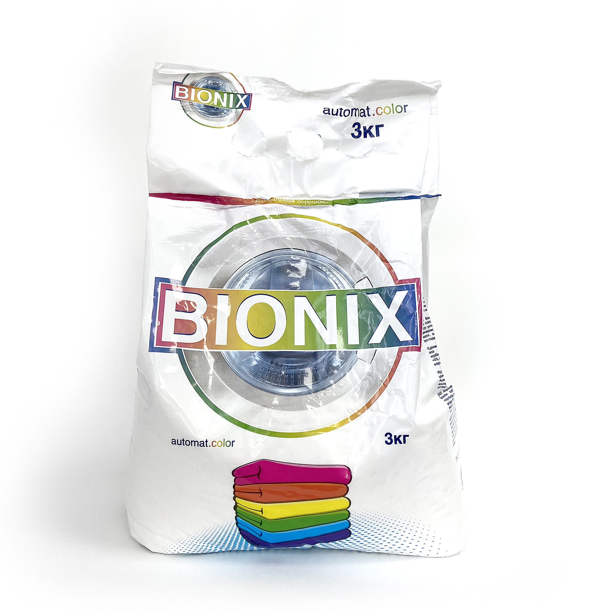 Порошок стиральный Bionix для цветного белья автомат 3кг - фото 1