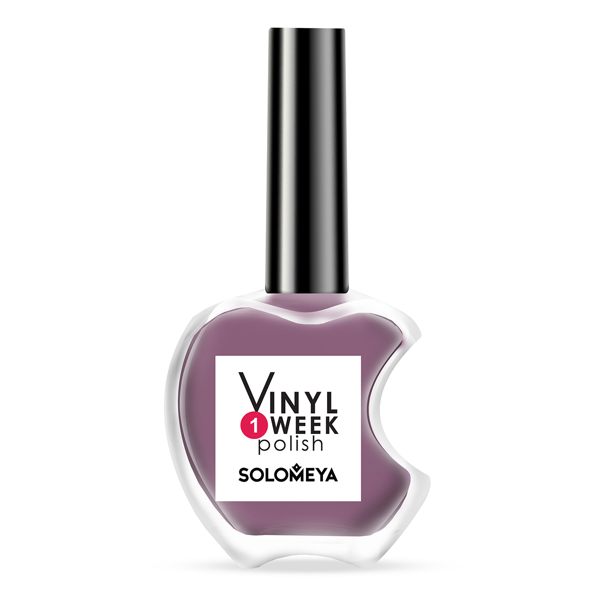 Лак для ногтей SOLOMEYA недельный One Week Vinyl Polish Wenge 6 13ml - фото 1