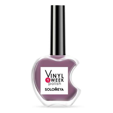 Лак для ногтей SOLOMEYA недельный One Week Vinyl Polish Wenge 6 13ml